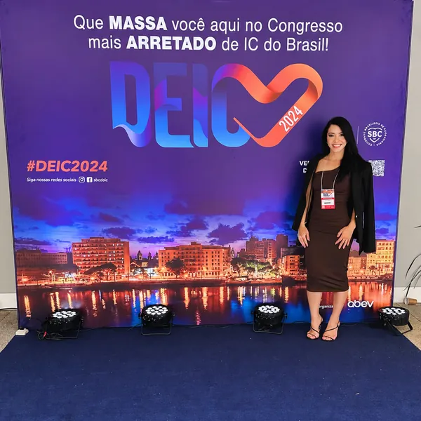 Dra. Alinne Barbosa no painel do congresso DEIC 2024